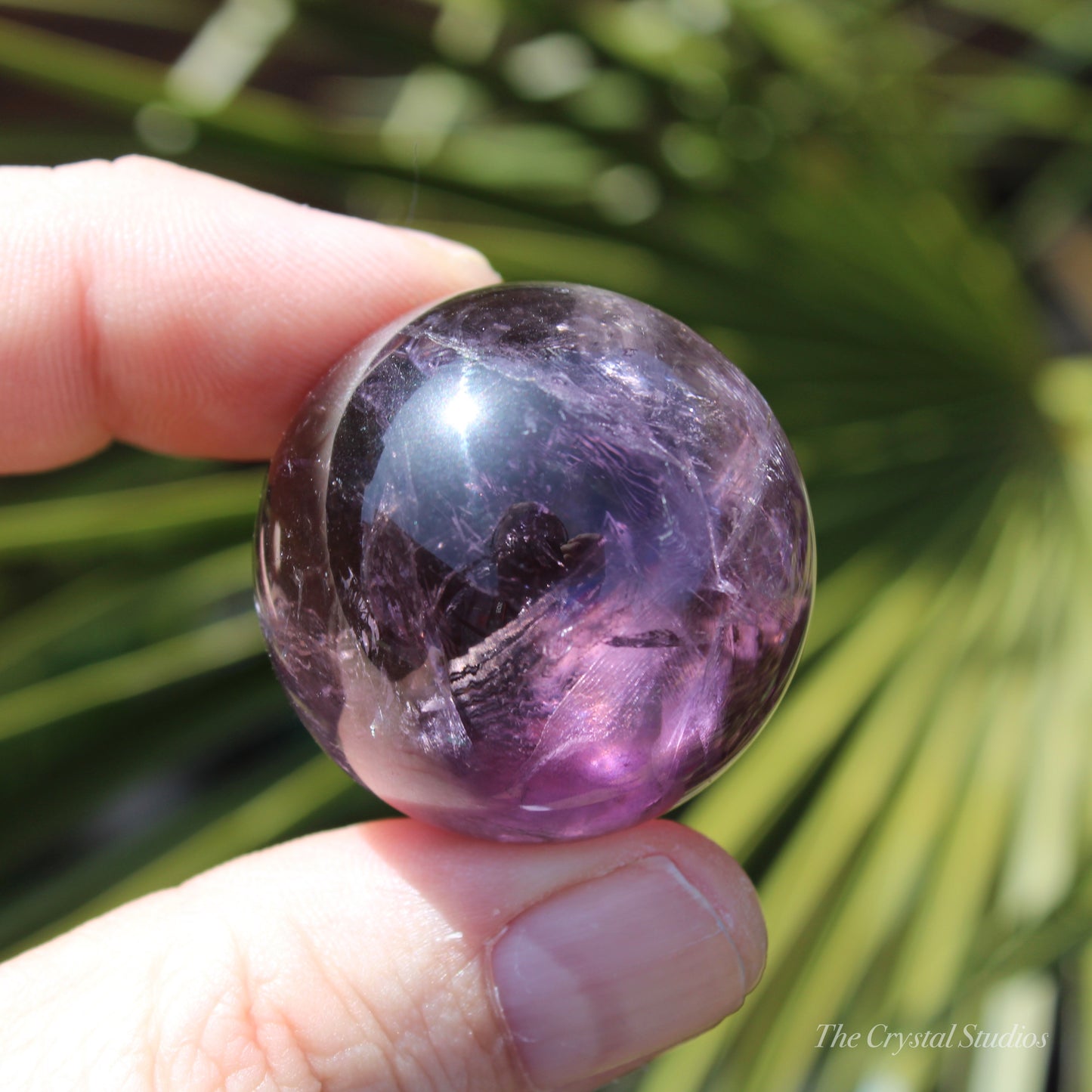 Amethyst Polished Crystal Sphere