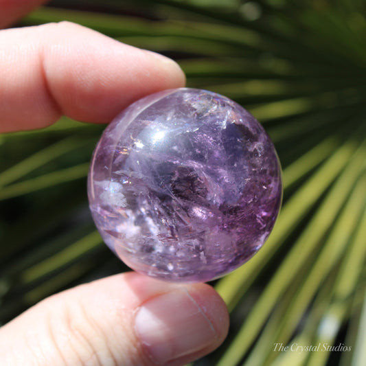 Amethyst Polished Crystal Sphere