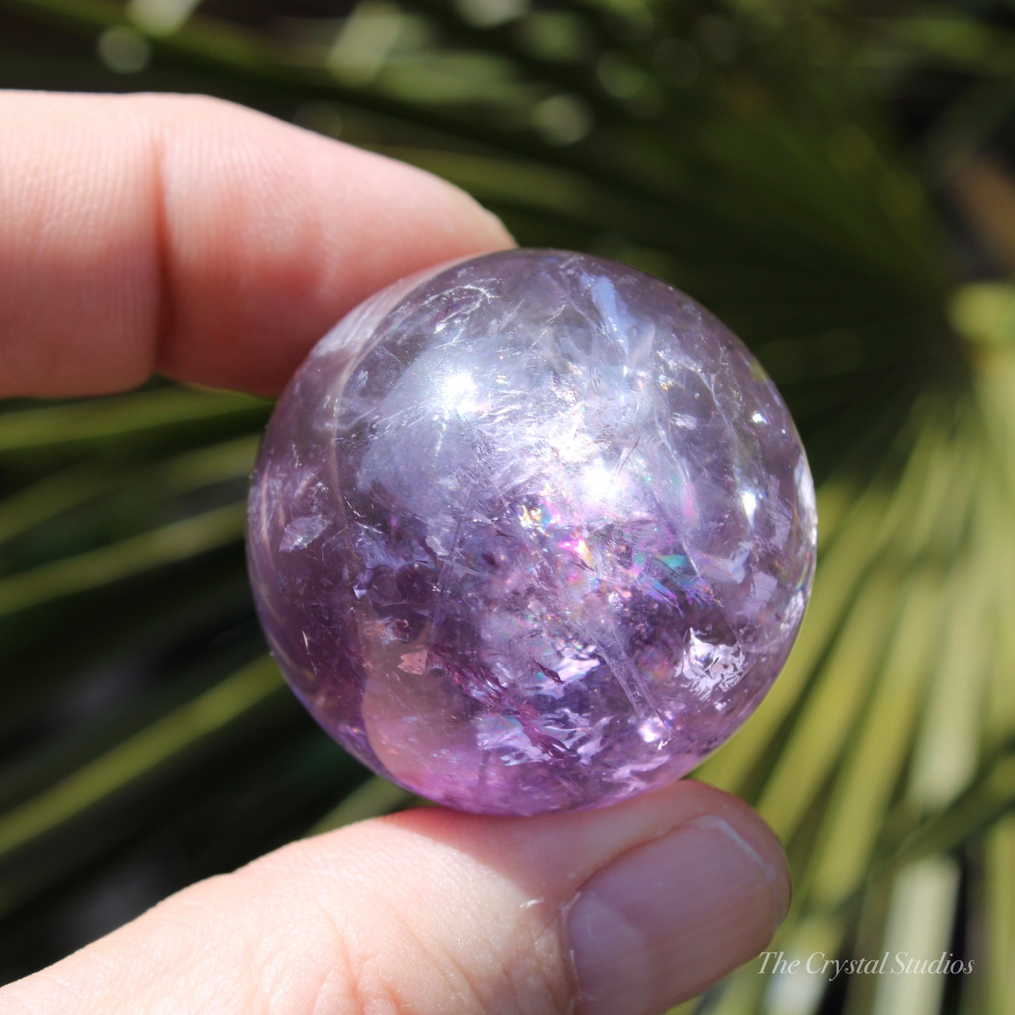 Amethyst Polished Crystal Sphere