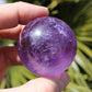 Amethyst Polished Crystal Sphere