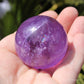 Amethyst Polished Crystal Sphere