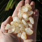 Citrine (Heat Treated) Polished Crystal Medium Tumblestones