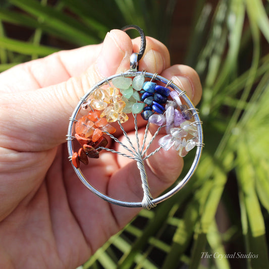 Chakra Tree of Life Pendant