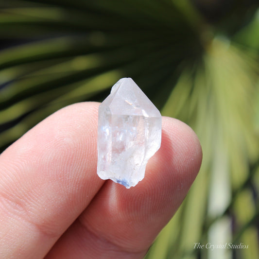 Dumortierite in Quartz Natural Point