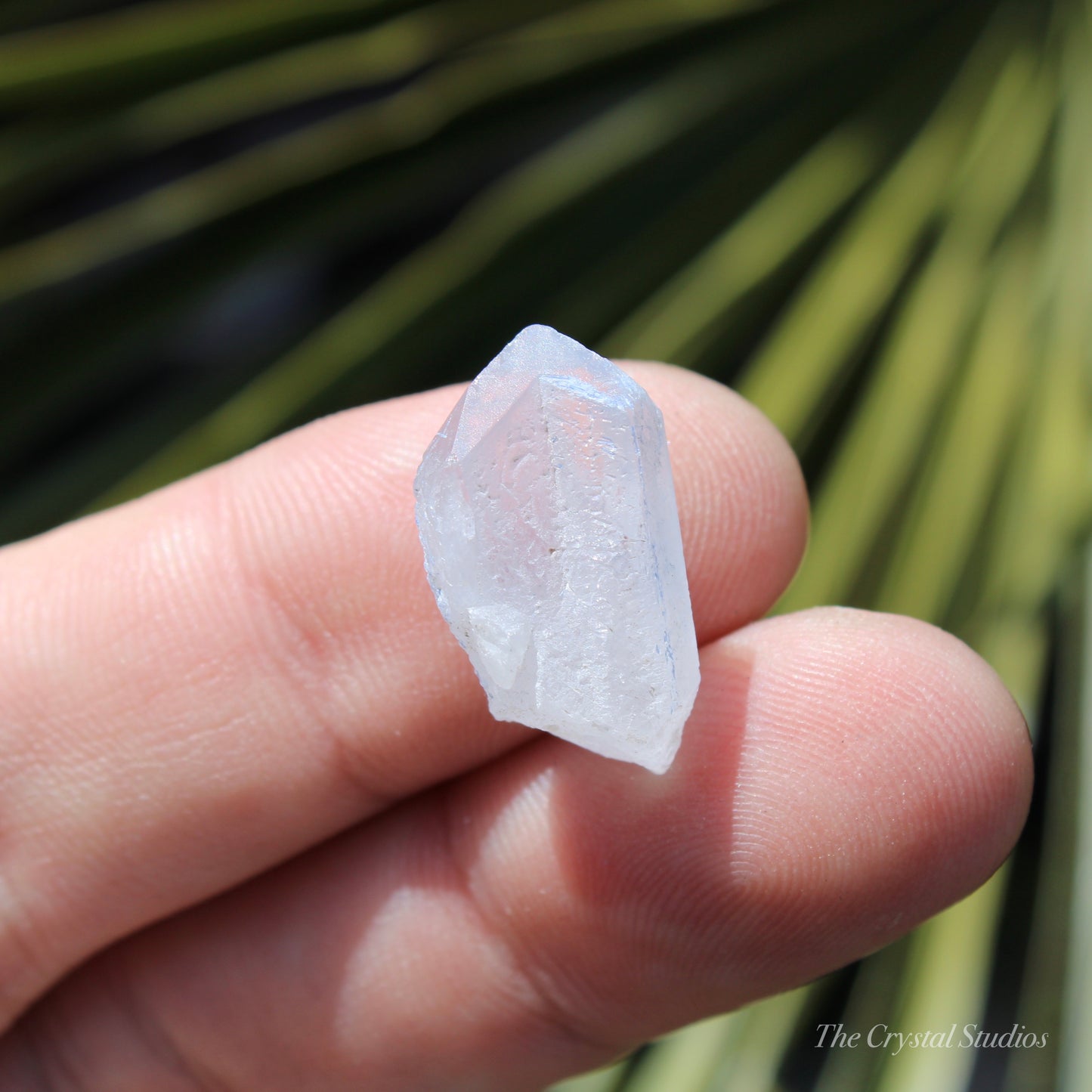 Dumortierite in Quartz Natural Point