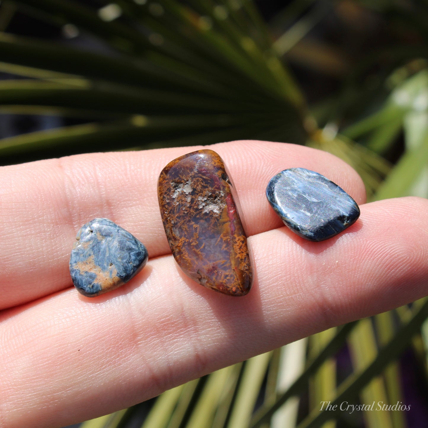 Pietersite Polished Crystal Tumblestone Set