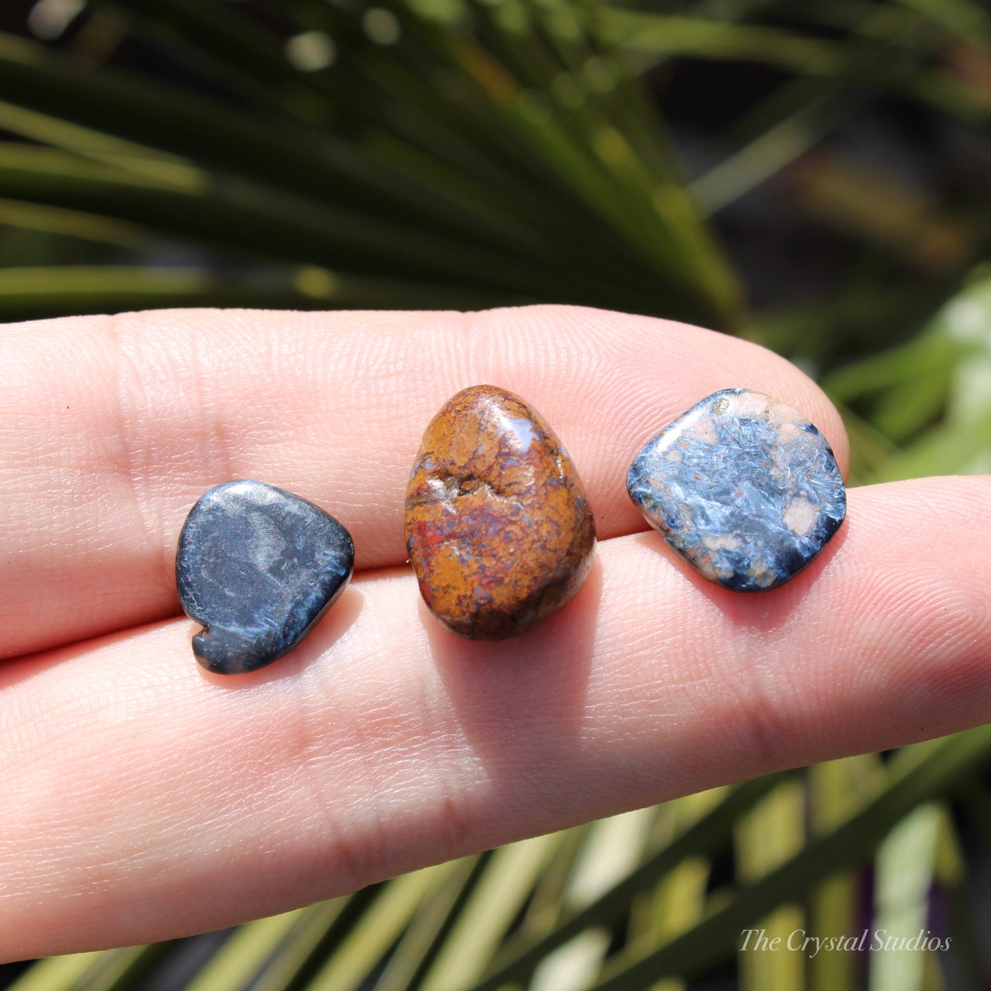 Pietersite Polished Crystal Tumblestone Set