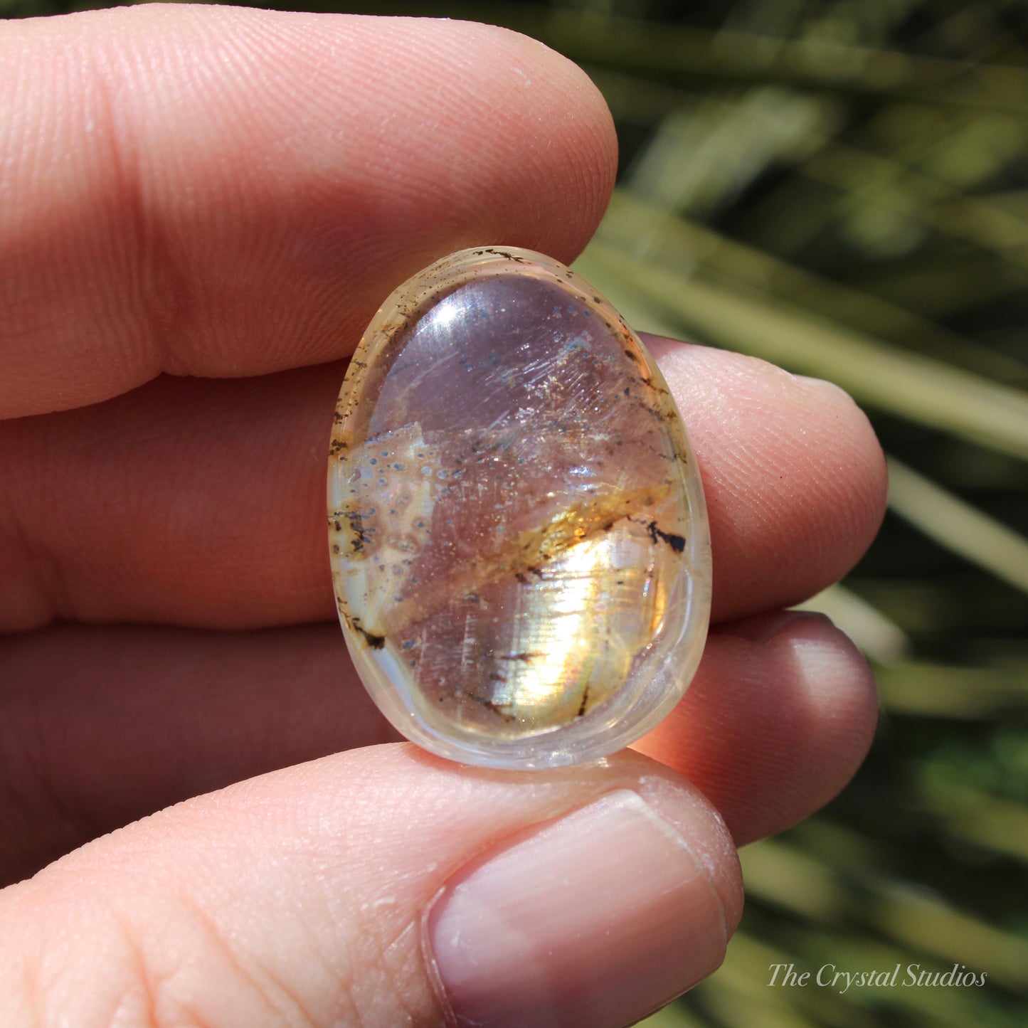 Dendritic Quartz Polished Crystal