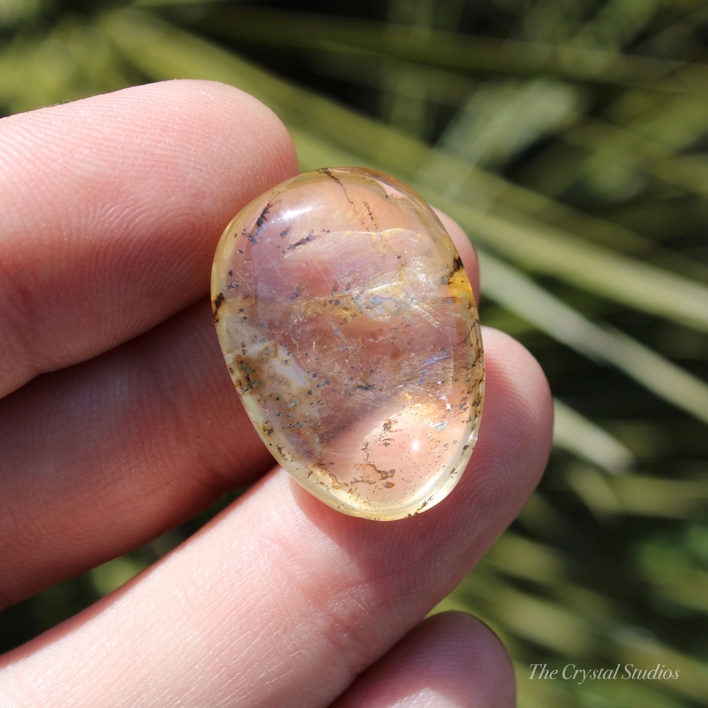 Dendritic Quartz Polished Crystal