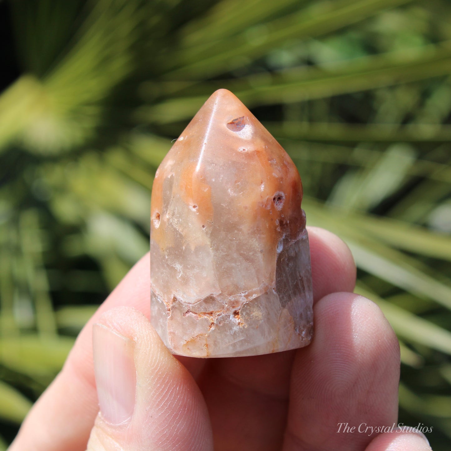 Garden Quartz Small Polished Crystal Point