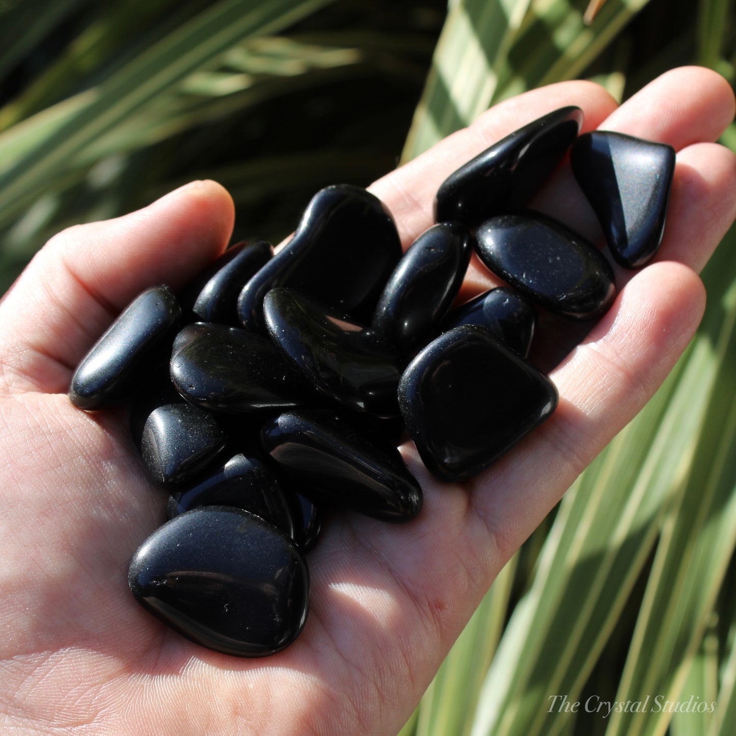 Obsidian Large Polished Crystal Tumblestones