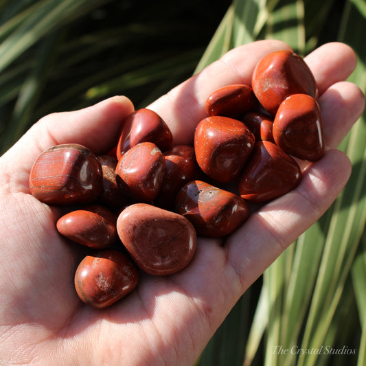 Red Jasper Polished Crystal Tumblestones