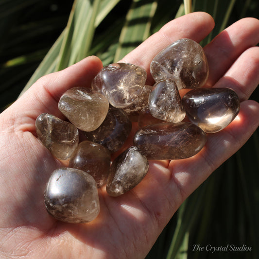 Smokey Quartz Polished Crystal Tumblestones