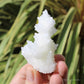 A+ White Aragonite Crystal Cluster