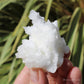 A+ White Aragonite Crystal Cluster