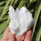 A+ White Aragonite Crystal Cluster