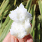 A+ White Aragonite Crystal Cluster