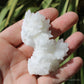 A+ White Aragonite Crystal Cluster