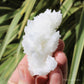 A+ White Aragonite Crystal Cluster