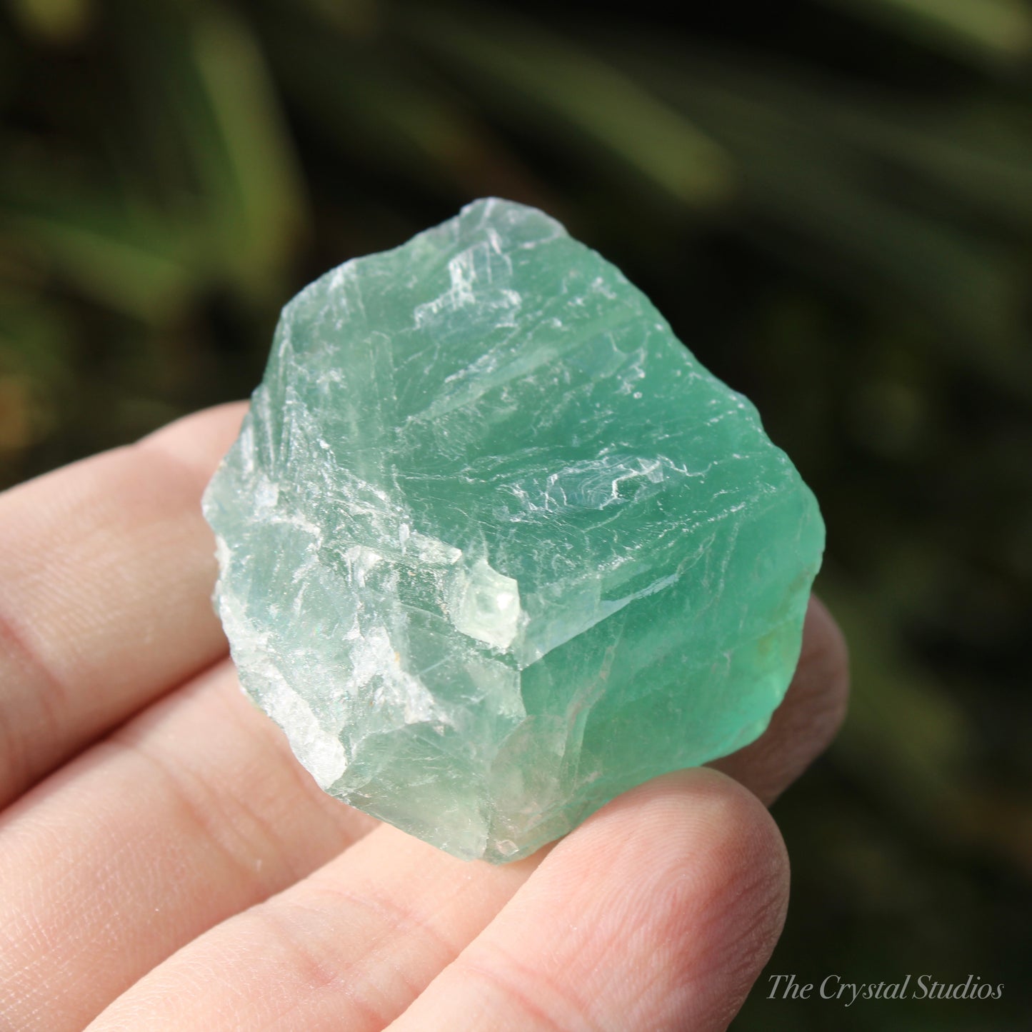 Green Fluorite Natural Crystal