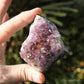 Amethyst and Calcite Natural Crystal Cluster