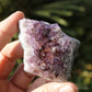 Amethyst and Calcite Natural Crystal Cluster