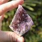 Amethyst and Calcite Natural Crystal Cluster