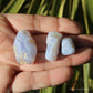 Blue lace Agate Polished Crystal Tumblestone Set