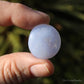 Blue lace Agate Medium Polished Crystal Tumblestone