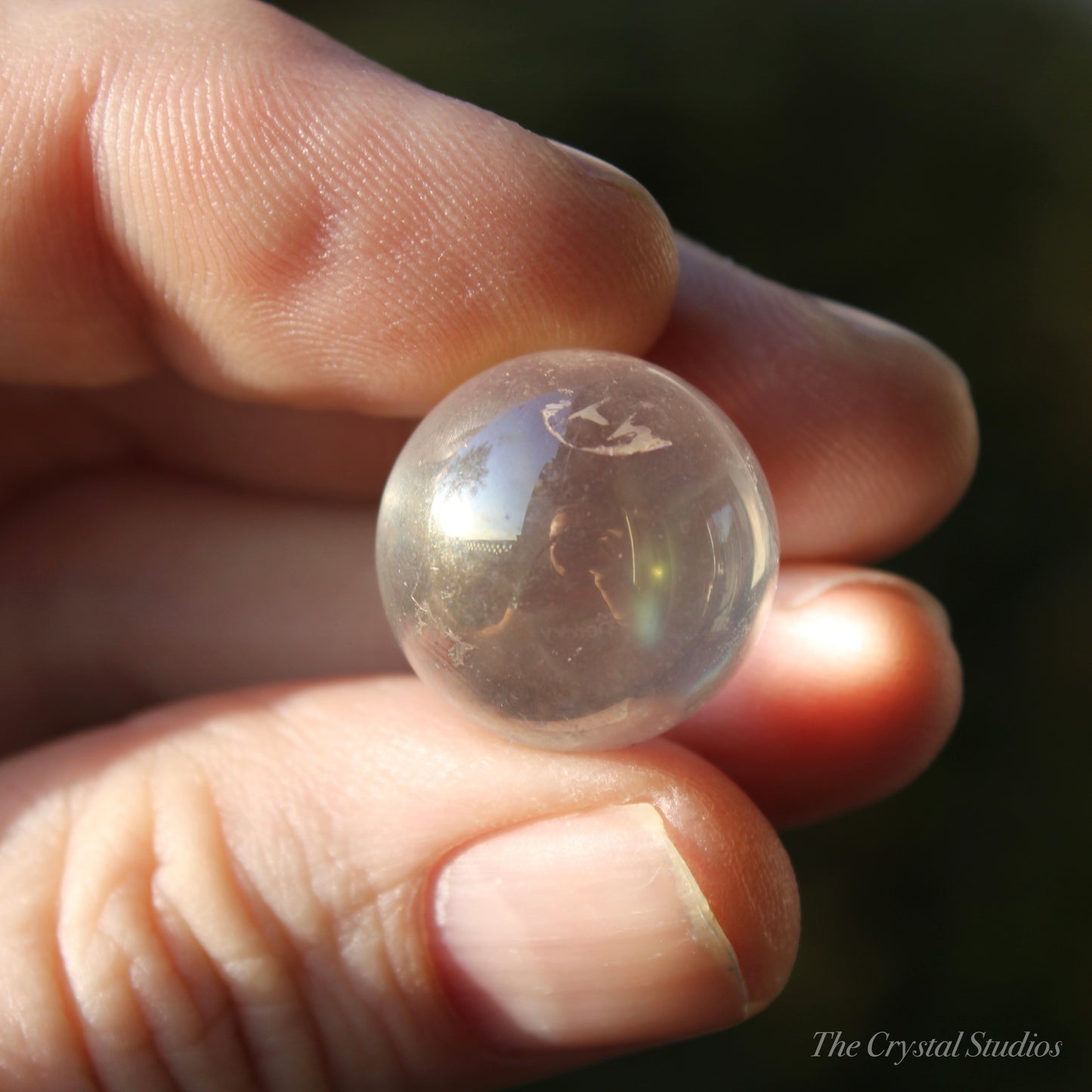 Angel Aura Quartz Polished Crystal Sphere