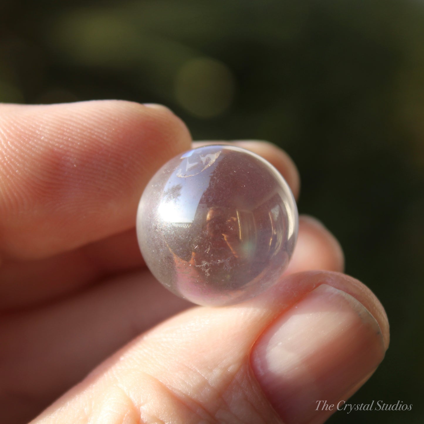 Angel Aura Quartz Polished Crystal Sphere