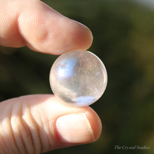 Angel Aura Quartz Polished Crystal Sphere