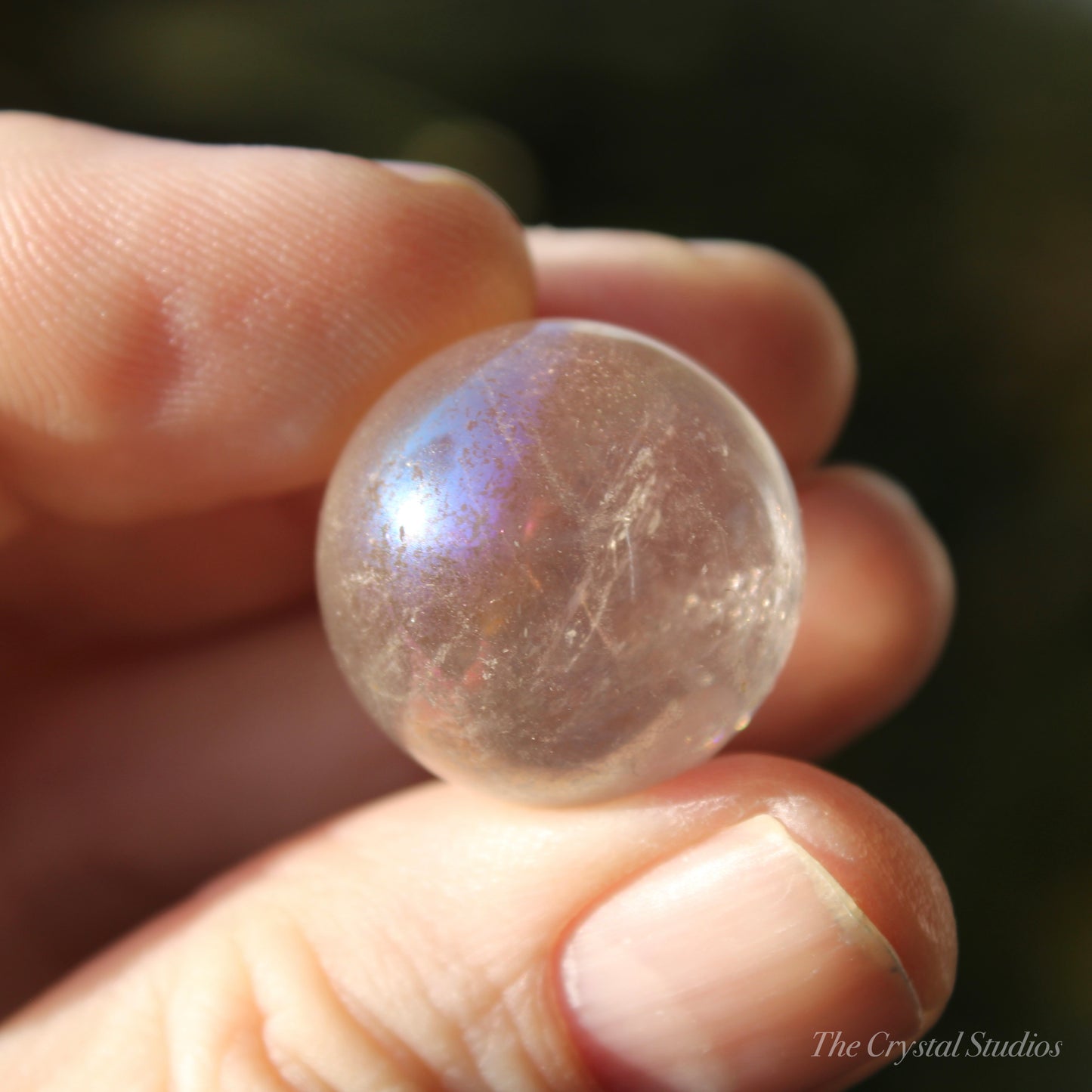 Angel Aura Quartz Polished Crystal Sphere