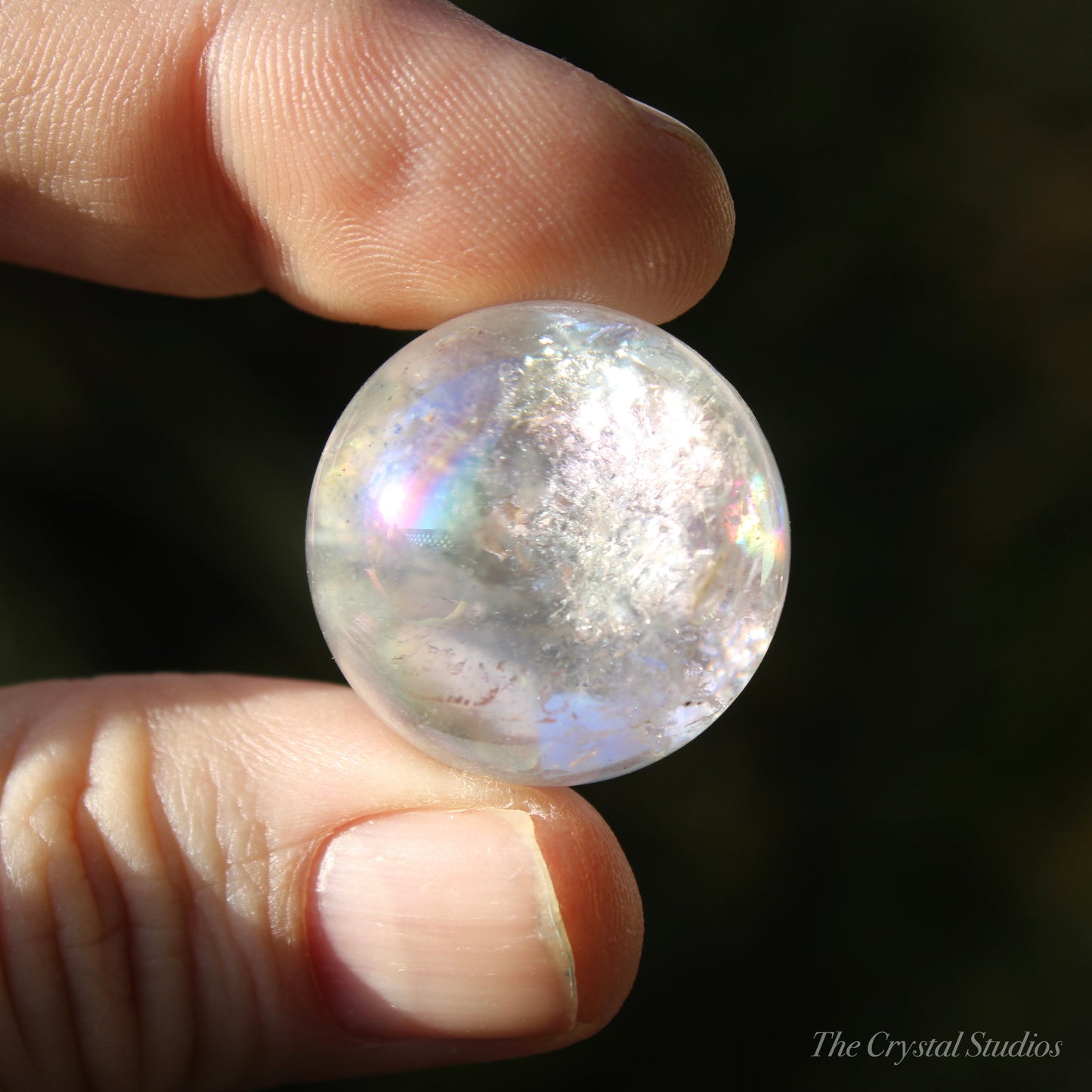 Angel Aura Quartz Polished Crystal Sphere