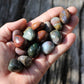 Mixed Agate Polished Crystal Tumblestone