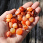 Carnelian Small Polished Crystal Tumblestones