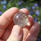 Rutilated Quartz Polished Crystal Sphere