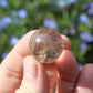 Rutilated Quartz Polished Crystal Sphere