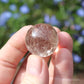 Rutilated Quartz Polished Crystal Sphere