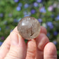 Rutilated Quartz Polished Crystal Sphere