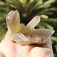 Smokey Citrine Natural Crystal Cluster