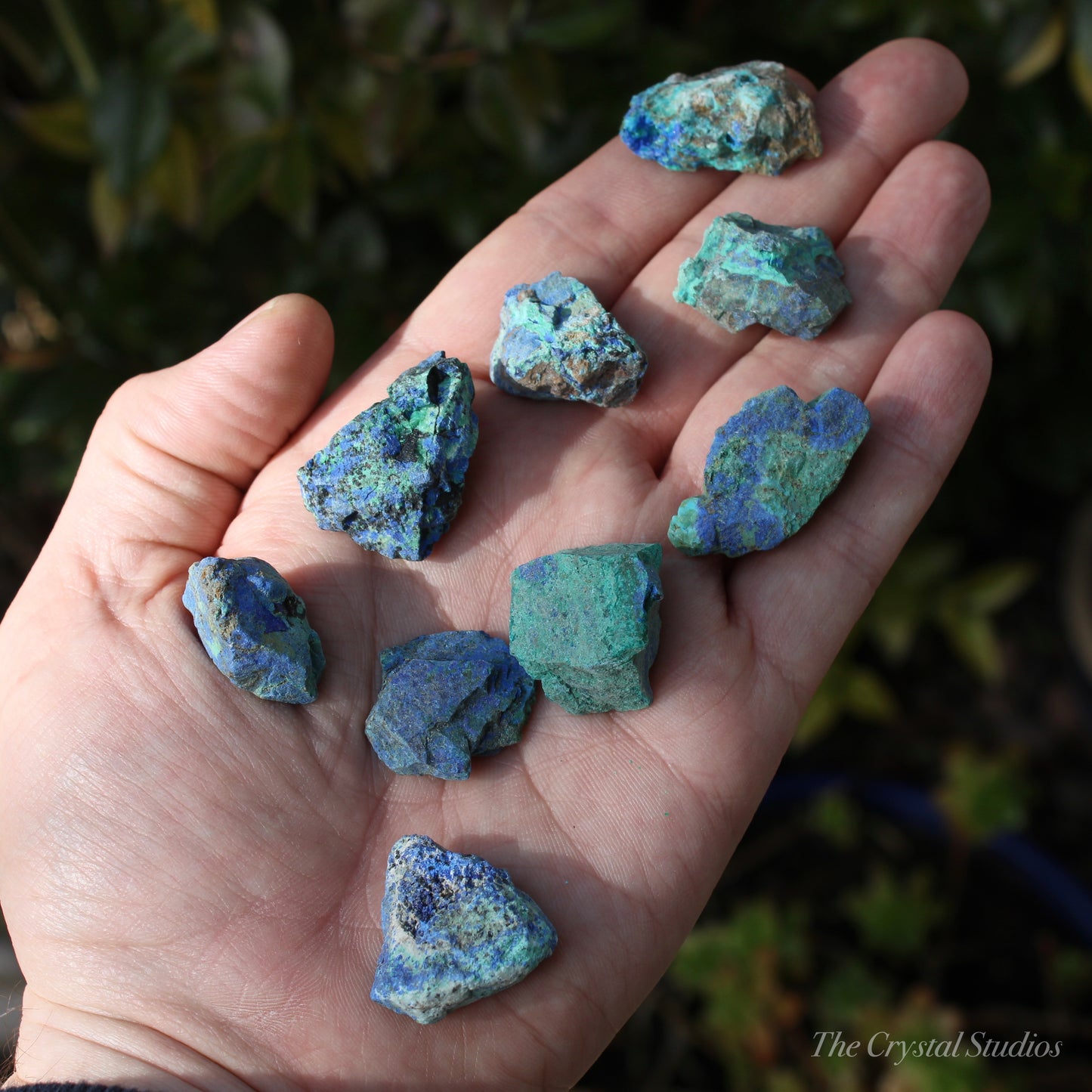 Azurite & Malachite Natural Crystals