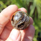 Banded Agate Polished Crystal Sphere