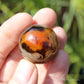 Banded Agate Polished Crystal Sphere