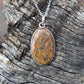 Brecciated Jasper Classic Silver Pendant