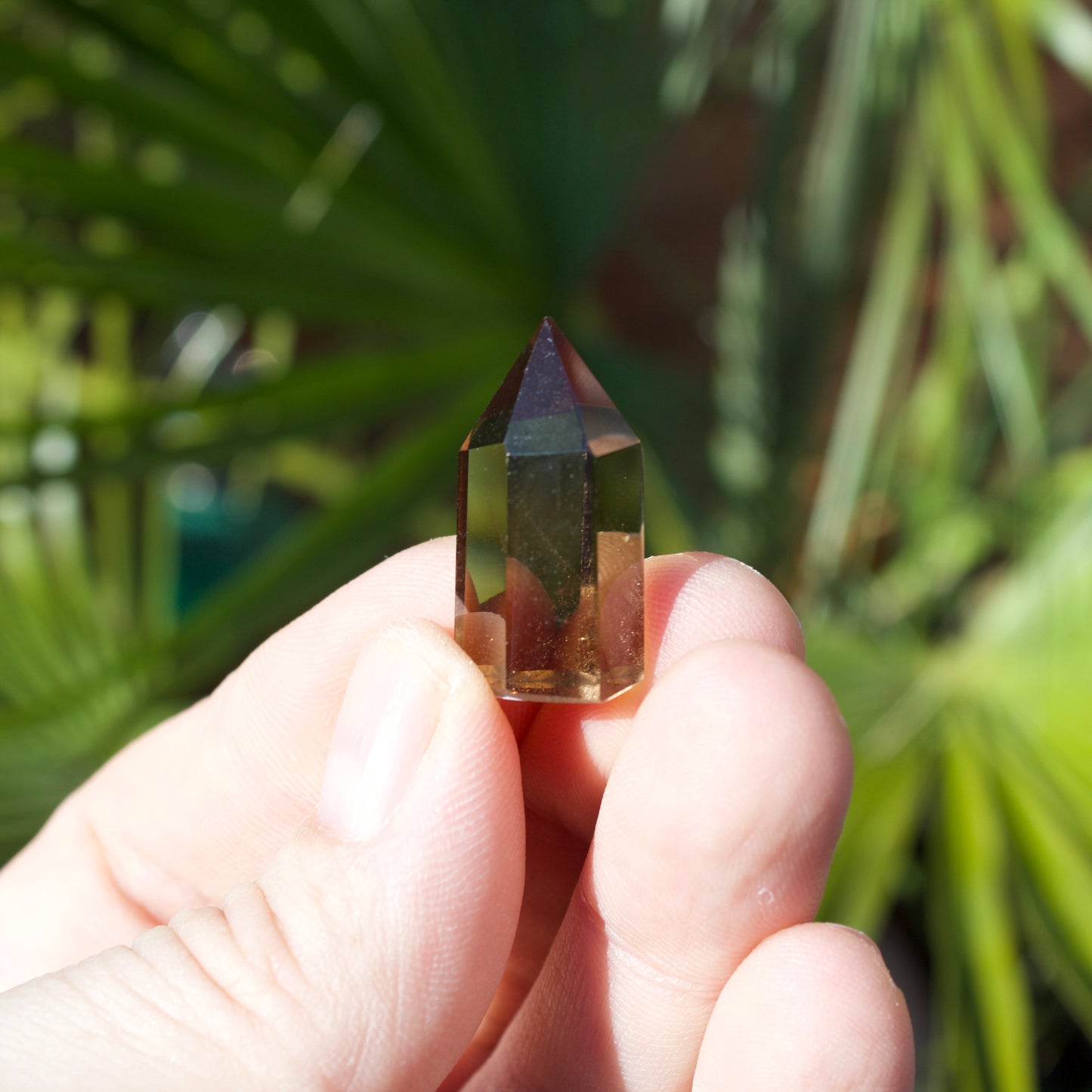 Smokey Quartz Polished Crystal Point Set