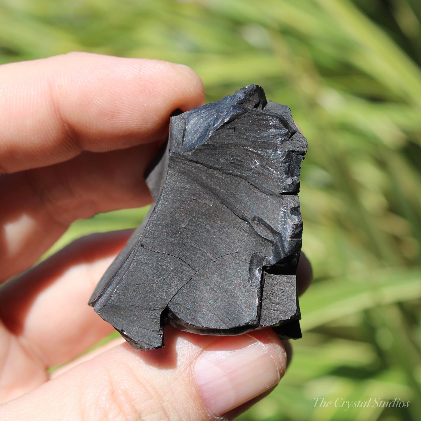 Whitby Jet Natural Crystal With Bark