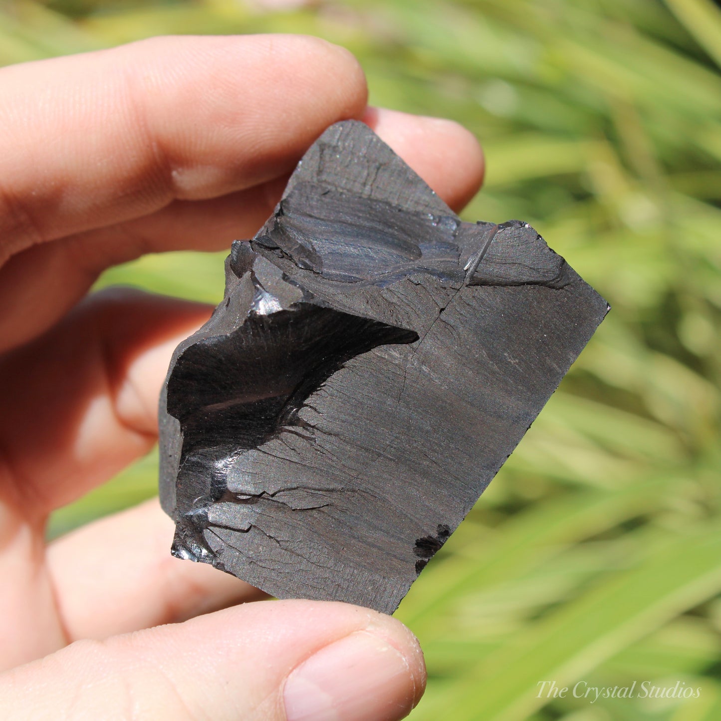 Whitby Jet Natural Crystal With Bark