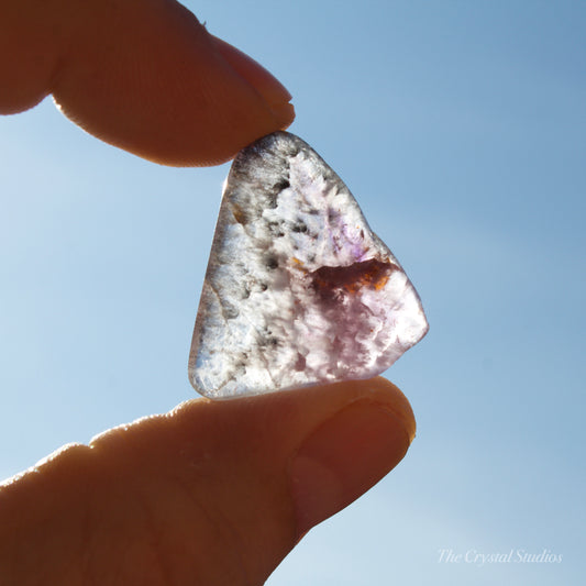 Super Seven Polished Crystal Slice