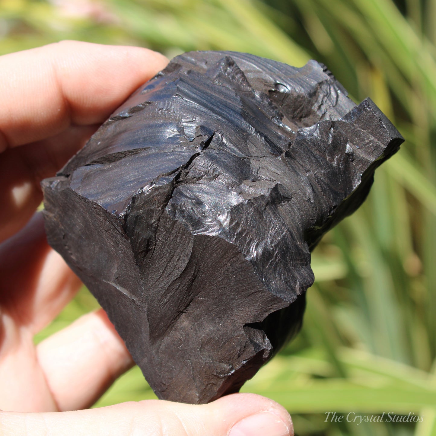 Whitby Jet Natural Crystal With Bark